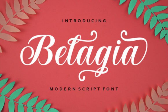 Belagia: A Beautiful Script Font for Extraordinary Projects