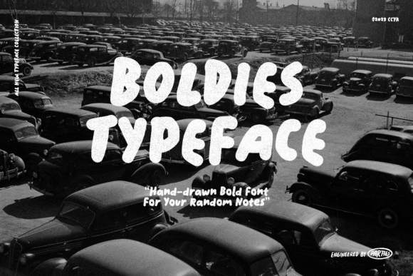 Boldies Typeface: A Cheerful and Bold Handwriting Font