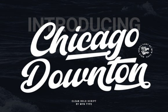 Chicago Downton: A Vintage Baseball Script for Joyful Designs