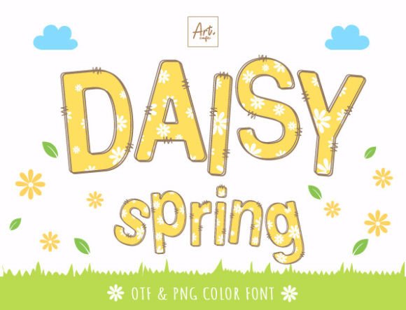 Daisy Spring: A Cheerful Font for Seasonal Designs