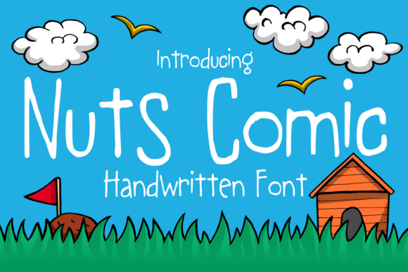 Discover Nuts Comic: A Fun Handwritten Font