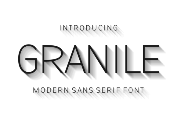 Granile: A Modern Sans Serif for Clean Design