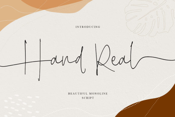 Hand Real: Discover the Elegant Handwritten Font