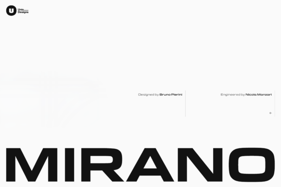 Mirano Extended: A Modern Typeface with Automotive Soul