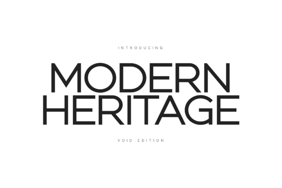 Modern Heritage: The Void Edition for Minimalist Design