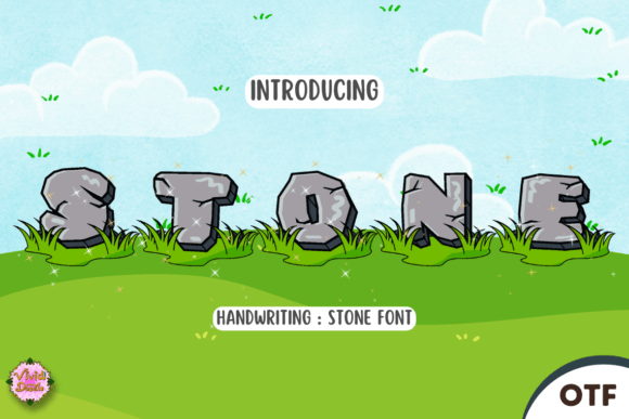 Stone: A Display Font with Sturdy, Bold Character