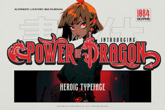 Unleash Your Inner Hero with the Power of Dragon Typeface