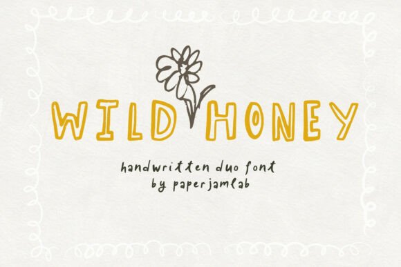 Wild Honey: A Quirky, Organic Font for Soulful Design